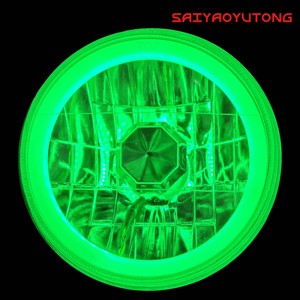 Đèn pha <span class=keywords><strong>LED</strong></span> RGB 5 inch với đèn pha tròn, bóng đèn H4 55W, tình trạng mới, đèn pha bán kín 5 inch - Product Image 5