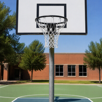 Filet de basket-ball professionnel robuste en nylon à 12 boucles pour entraînement extérieur – Grande Vente