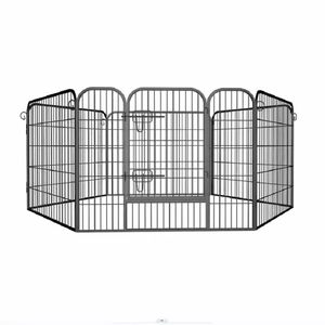 Panel de valla de alambre de metal resistente para perros, valla inalámbrica para perros al aire libre - Product Image 4