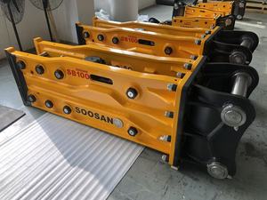 SB100 Optimal Mining Engine Durable Chisel Hammer Components New Condition Construction Tool Hydraulic Breakers Product - Product Image 2