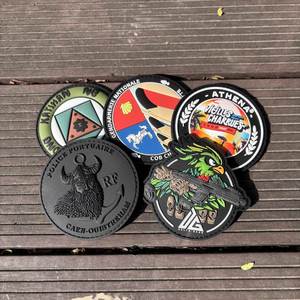 Custom New Cartoon Soft Rubber <b>Patch</b> for Garment Accessories 3D <b>Sew</b>-<b>On</b> Woven Techniques Heat Transfer Factory Price PVC Material - Product Image 1