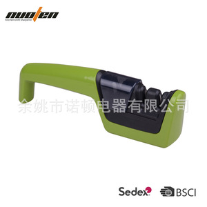 Manual Scissors Sharpener With <b>Tungsten</b> Steel Blades Multi Grit For Kitchen Household Use Stainless Steel ND 071 - Product Image 4