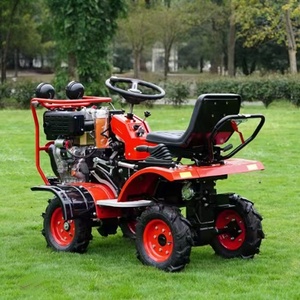 Ergonomischer Aufsitz-Mini-Traktor-Bodenfräsen-Aufsatz für Kleingärten - Product Image 5