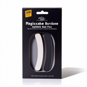 Magicare Curve Shape <b>Nail</b> <b>File</b> 80 Grit Professional Buffer For Salon And Self Care Manicure - Product Image 3