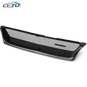 Parrilla de Malla para Parachoques Delantero de Coche Estilo Touring Wagon de ABS Negro para Toyota Corolla E100 Big Body AE101 AE102 AE103 1993-1997 - Product Image 3