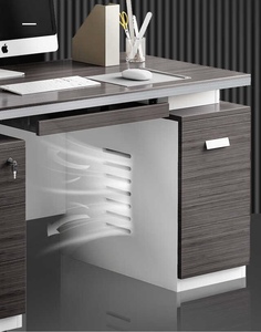 1,4 M <span class=keywords><strong>popular</strong></span> tamaño pequeño proveedor de China al por mayor MDF muebles de escritorio de oficina de diseño para el escritorio del personal - Product Image 5