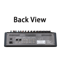 Console de mixage audio série TF 8/12/16/24 canaux, double DSP 99, égaliseur 7 bandes, alimentation fantôme indépendante 48V pour sonorisation de scène