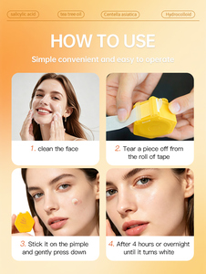 Distributeur de patchs anti-acné à marque privée, hydrocolloïdes faciles à appliquer avec de la niacinamide pour tous types de peau - Product Image 5