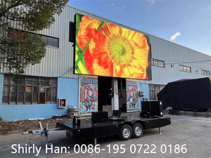 Camion publicitaire mobile avec écran LED, taille d'écran personnalisée en usine, diesel, nouvelle transmission manuelle - Product Image 2