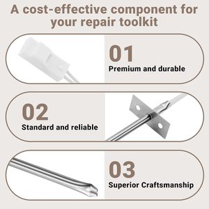 Pièces de four en promotion : Sonde de température de four 316233902 compatible avec <span class=keywords><strong>Frigidaire</strong></span>, remplace 316233900, 316233903, 4929364 - Product Image 2