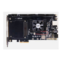 Carte ALINX FPGA Xilinx Artix UltraScale + FMC HPC AXAU15 Kit de développement de carte mère TV pour AI
