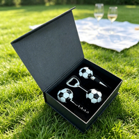 Ensemble d'ouvre-bouteilles personnalisés avec logo, kit d'outils à vin en acier inoxydable de qualité supérieure, vente en gros pour les clubs de golf, cadeau promotionnel pour entreprises