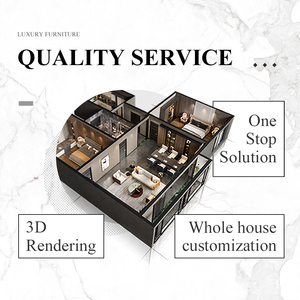 Lit italien <span class=keywords><strong>de</strong></span> luxe à bas prix ensemble <span class=keywords><strong>de</strong></span> chambre d'hôtel villa maison chambre d'hôtes meubles lit - Product Image 5