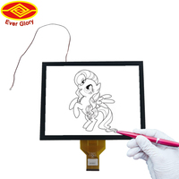 Industrielles Sonnenlicht-Lesbares Großhandels-12,1-Zoll-LCD 1024x768 Projiziertes Kapazitives Open-Frame-PCAP-Touchscreen-Displaymodul