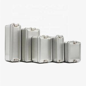 Caja de hojalata personalizada del fabricante, caja de hojalata de Metal para regalo, dulces, postres, pasteles, galletas, caja de lata de embalaje - Product Image 5