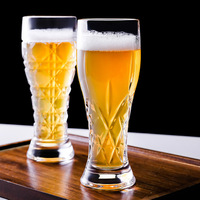 Ensemble cadeau d'entreprise de luxe original, verre à bière de 17 oz et ouvre-bouteille en forme de cravate, fournisseur Shunstone