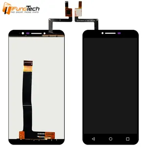 100% Getest gloednieuwe LCD Display Voor Alcatel One Touch A3 XL 9008 Lcd Touch Screen Digitizer Vervanging Voor Alcatel a3 XL