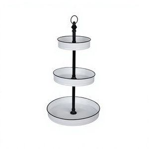 Support à dessert en fer de qualité supérieure, design simple, forme personnalisée, pour chocolats, idéal pour les fêtes d'anniversaire - Product Image 1