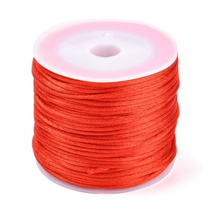 Nhiều Màu 1Mm Nylon Dây Hàn Quốc Lụa & Dây Xích Thép Dây Dệt Tay Trung Quốc <span class=keywords><strong>Knot</strong></span> Hạt 30M/Cuộn Cho Tự Làm Đồ Trang Sức Sản Xuất - Product Image 2