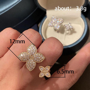 Q006 Orecchini di diamanti in oro bianco con taglio marquise, colore naturale H, gioielli romantici da donna per matrimonio - Product Image 5