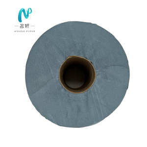 Mingxuan ผ้าเช็ดตัวม้วนสีฟ้าม้วน1ply 150เมตรม้วนกระดาษทิชชู่สีฟ้าเป็นมิตรต่อสิ่งแวดล้อมแบบใช้แล้วทิ้งสำหรับห้องน้ำ - Product Image 6