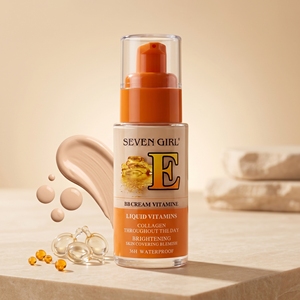 Fond de teint liquide léger <span class=keywords><strong>BB</strong></span> Cream, couvrance naturelle, éclaircissant, hydratant, formule imperméable, maquillage longue durée, 50ML - Product Image 4