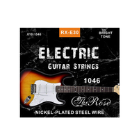 Wholesale Cheap Nickel Plated Steel Wire 1046 Gauge Electric Guitar Strings Made in China Stringed Instruments Parts Accessories