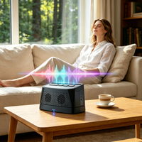 Haut-parleur sans fil numérique portable 2,4 GHz, étanche IPX3 pour extérieur, connexion optique, 6 heures d'autonomie, portée de 25 m, haut-parleurs de 40 mm