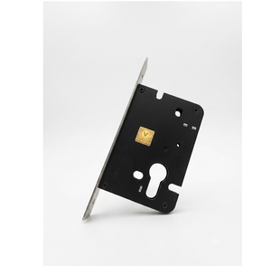 Cerradura de Embutir de 70 mm con Acabado de Acero Inoxidable, Cuerpo de Hierro, Cilindro de Latón y Llaves para Puertas Residenciales y Comerciales Seguras - Product Image 3