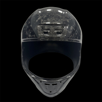 Casque de moto en fibre de carbone personnalisé Johhar pour la conduite, design modulaire, tailles réglables, léger, modèle personnalisable