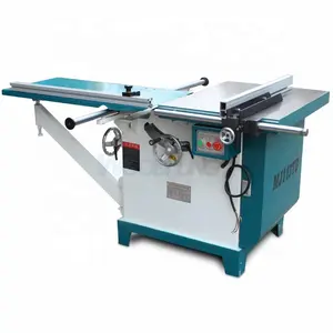 Tilting arbor sliding table saw machine for wood cutting