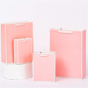 Bolsas <span class=keywords><strong>de</strong></span> Regalo <span class=keywords><strong>de</strong></span> Papel Kraft <span class=keywords><strong>de</strong></span> Alta Calidad con Fondo Plano, Bolsas <span class=keywords><strong>de</strong></span> Papel para <span class=keywords><strong>Ropa</strong></span>, Compras y Arte - Product Image 2