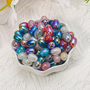 Multi-Color DIY Handmade Jewelry Making Electroplated Lucite Resin for <b>Bracelets</b> Necklaces Mobile <b>Phone</b> Chains Accessories - Product Image 3