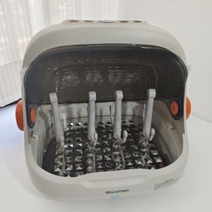 Moq เครื่องฆ่าเชื้อขวดนมมัลติฟังก์ชั่น1ชิ้นเครื่องอบขวดนมดิจิทัลเครื่องอบแห้งขวดนมผลิตภัณฑ์สำหรับเด็กทารกต้องมีผลิตภัณฑ์สำหรับทารก - Product Image 3