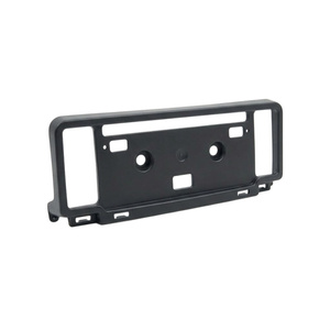 Car License Plate Holder With Mount Holes <b>Plastic</b> Injection Molding <b>Plastic</b> Auto License Plate <b>Bracket</b> Trim - Product Image 1