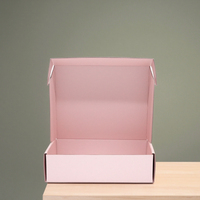 Vente en gros de papier ondulé recyclable personnalisé Boîtes d'expédition imprimées avec logo personnalisé pliable Boîte postale