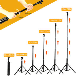 Новая регулируемая по яркости 10-дюймовая кольцевая лампа для фотосъемки со штативом, 16 цветов RGB LED, портативная, складная конструкция, с пультом дистанционного управления - Product Image 3