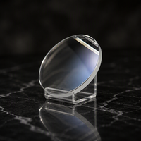 Verre de montre de plongée en saphir à double dôme de 31 mm avec revêtement antireflet Snzf17, dureté HV1800-2200/9 Mohs, ROHS Reach