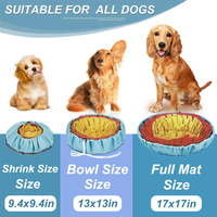 Vente chaude Chien Snuffle Mat Pet Chien Tapis D'alimentation Durable Tapis De Formation Pet Snuffle Mat pour Chiens