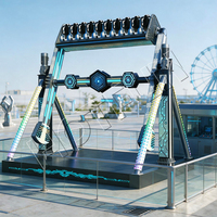 Fabricante de Parques de Atracciones, Equipos de Diversión, Atracciones Top Spin, Atracción Space Travel Hurricane