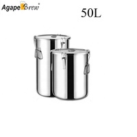 Équipement de brassage domestique, réservoir de brassage en acier inoxydable 304 de 50l pour brassage domestique