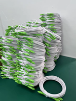 Kabel Patch Cord Telekomunikasi Kelas FC-SC UPC Single Mode untuk Koneksi Fiber Optik Tiang ke Rumah