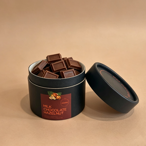 Tube en papier alimentaire vide en gros avec couvercles supérieur et inférieur, récipient cylindrique biodégradable pour l'emballage de noix séchées, de feuilles de thé et de chocolat - Product Image 1