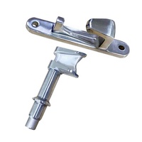Acier inoxydable Conteneur Remorque Encastré Serrure De Porte Deux Point Camion Van Porte Arrière Engrenage De Verrouillage Pour Camion Réfrigéré