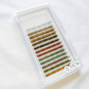 Pestañas Postizas Personalizadas de 0.15mm de Grosor, Marca Privada, Hechas a Mano, Volumen Completo, con Brillo/Pluma, Individuales, de Visón Sintético, para Uso en Salones de Belleza - Product Image 2