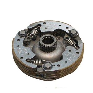 Bloc d'embrayage centrifuge pour <span class=keywords><strong>moto</strong></span> et scooter à <span class=keywords><strong>roue</strong></span> motrice arrière C100 GN5 CD100, ensemble de sabots d'embrayage - Product Image 1