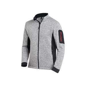 FHB Veste tricotée non tissée CHRISTOPH taille L gris/noir 100% PES - Product Image 1