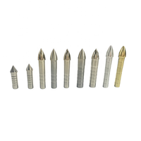 Pointes de flèche personnalisées en acier inoxydable 80/100 grains pour tiges de 4,2 mm et 6,2 mm – Accessoire de tir à l'arc