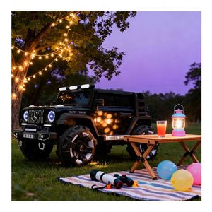 TOYSRUNNER Voiture Électrique pour Enfants Quad avec Moteur 390, Éclairage LED Ambiant, Grand Espace pour Contrôle Assisté et Coussin Confortable - Product Image 2