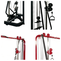 Máquina de Poleas Cruzadas Comercial, Doble Polea Ajustable, Multifunción, Entrenamiento de Fuerza para Todo el Cuerpo, Equipo de Gimnasio, OEM